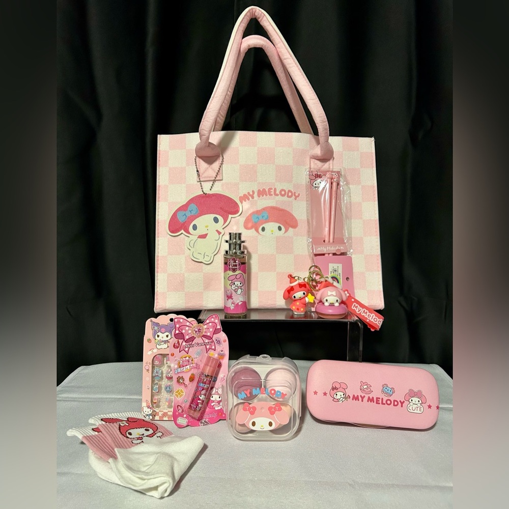 Sanrio My Melody Pink Kids Accessories Set